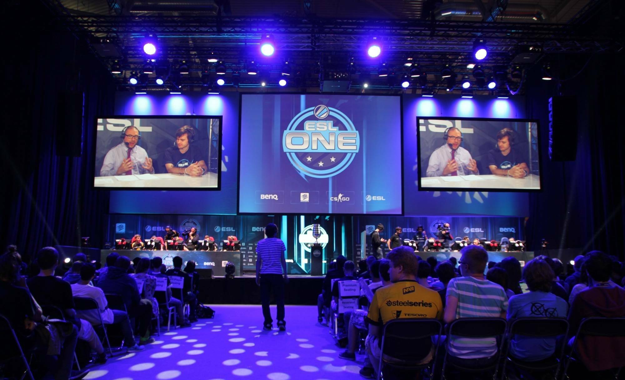Crowd at the ESL One Cologne 2014 Counter-Strike tournament