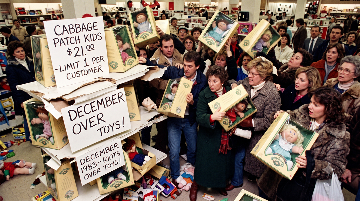 Cabbage Patch Kids Were $21. In December 1983, Adults Rioted Over Them Anyway.
