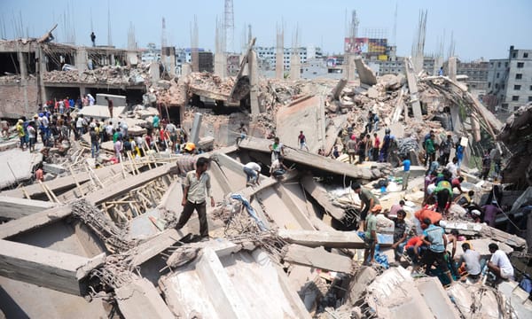 Rana Plaza's Ground Floor Bank Closed the Day Before It Collapsed. The Garment Workers Upstairs Were Told to Report for Their Shift.